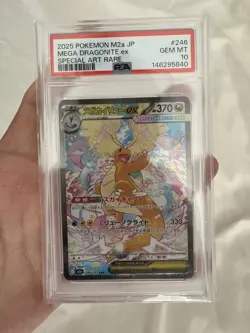 PSA 10 Mega Dragonite ex 246 / 193 SAR Mega Dream ex m2a Japanese Pokemon - Image 1
