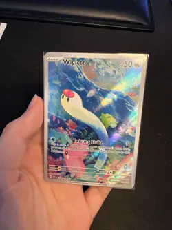 Wiglett 206/198 - Scarlet & Violet - Near Mint - Illustration Rare Pokemon - Image 2