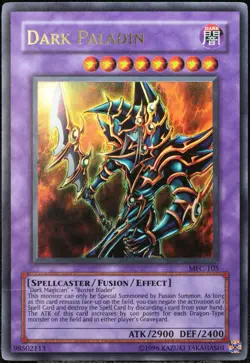 Yu-Gi-Oh! Dark Paladin MFC-105 Ultra Rare [GD] Old Print Holo Foil | EN 2003 - Image 1