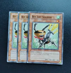 Yu-Gi-Oh - Bee List Soldier X3 - Full Playset - Image 1