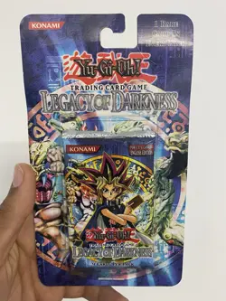 YU-GI-OH! LEGACY OF DARKNESS Blister Booster Pack Vintage Unlimited English 🔥🔥 53334301923 - Image 1
