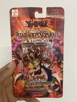 YuGiOh Pharaoh's Servant Blister Booster Pack Sealed Square Original Konami 53334289504 - Image 1
