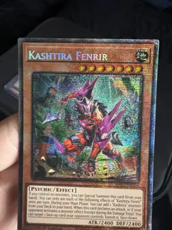 Yu-Gi-Oh! TCG Kashtira Fenrir Rarity Collection 5 RA05-EN024 Starlight rare - Image 2