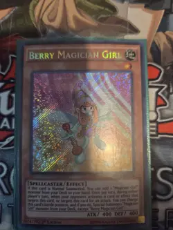 Yugioh! Berry Magician Girl - MVP1-ENS14 - Secret Rare - 1st Edition NM - Image 1