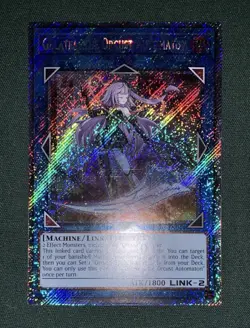 Yugioh Galatea the Orcust Automaton RA03-EN044 Platinum Secret Rare 1st NM/VLP - Image 2