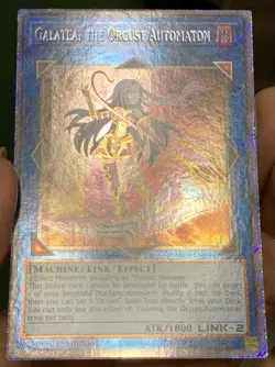Yugioh Galatea the Orcust Automaton RA03-EN044 Platinum Secret Rare 1st NM/VLP - Image 5