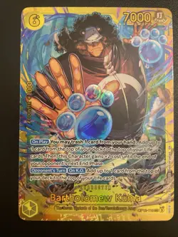 Bartholomew Kuma OP12-119 Secret Rare Legacy Of The Master One Piece English NM - Image 1