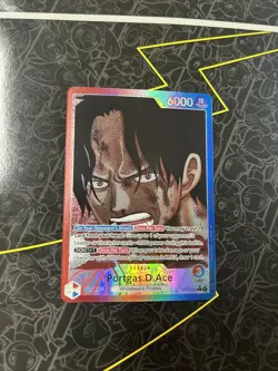 Portgas.D.Ace Alt Art Leader #OP13-002 Carrying on His Will - Image 1
