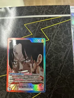 Portgas.D.Ace Alt Art Leader #OP13-002 Carrying on His Will - Image 4