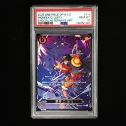 PSA 10 GEM MT 2025 One Piece JPN Monkey D.Luffy OP09-119 SP SEC(Alt Art) - Image 1