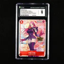 CGC 9 MINT 2025 One Piece CHN Jewelry Bonney ST21-004 C 3rd Anniversary #2 - Image 1