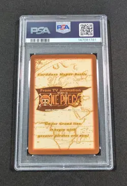 2001 Japanese One Piece CHB Attack Command H20 PSA 10 GEM MINT Grand Line Comp 2 - Image 2