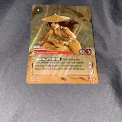 Raya - Kumandran Rider (Enchanted) 214/204 Azurite Sea Holo Disney Lorcana - Image 2