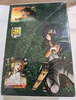 Weiss Schwarz Attack on Titan Vol. 2 Booster Box, English Edition - Sealed - Image 1