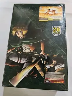 Weiss Schwarz Attack on Titan Vol. 2 Booster Box, English Edition - Sealed - Image 2