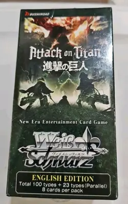 Weiss Schwarz Attack on Titan Vol. 2 Booster Box, English Edition - Sealed - Image 4