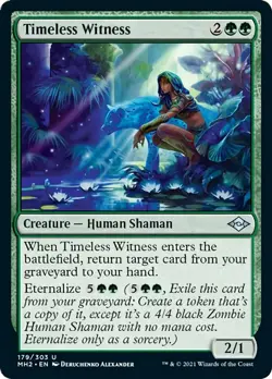 Timeless Witness Modern Horizons 2 MINT Green Uncommon MAGIC MTG CARD ABUGames - Image 1