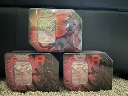 Brand New Team Rocket Pokemon Tins. I Just Picked These Up Today After Work. - Image 1