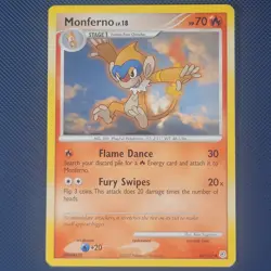 Monferno 56/130 - Diamond & Pearl Base - Uncommon Pokemon Card - NM - Image 1