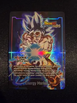 Dragon Ball Games Battle Hour 2026 Premium Energy Marker Card Sparking Zero - Image 1