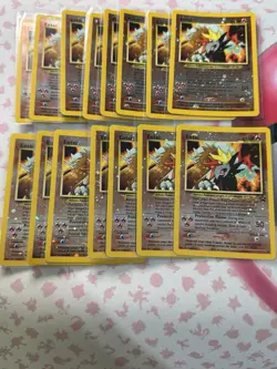 Entei WoTC Black Star Promo Reverse Holo #34 Pokemon Card - Image 3