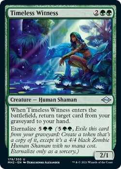 Timeless Witness Modern Horizons 2 NM Green Uncommon MAGIC MTG CARD ABUGames - Image 1