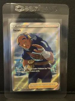 Pokemon Card Iscan 192/196 Full Art Trainer Lost Origin Near Mint - Image 1