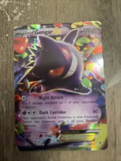 Pokemon TCG 2014 Gengar EX Holo Rare Card 34/119 XY Phantom Forces Near Mint NM - Image 1