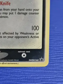 Greninja Gold Star SWSH144 Sword and Shield Promo Pokemon Card NM/M - Image 5