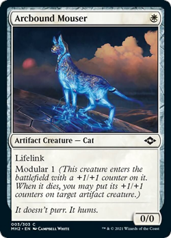 Arcbound Mouser FOIL Modern Horizons 2 NM Artifact White Common CARD ABUGames - Image 1