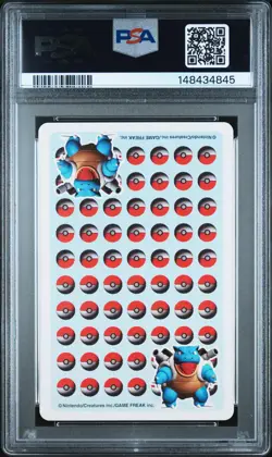 1998 POKEMON STADIUM BLUE VERSION PLAYING CARDS JOKER JYNX PSA 10 - Image 2