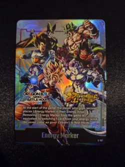 Dragon Ball Games Battle Hour 2026 Premium Energy Marker Card Dragonball Legends - Image 1