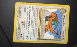 Pokemon TCG Dragonite Promo Card Kids WB Movie Set 5 90 HP Stage 2 1999 - Image 1