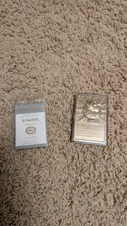 Collection Of 1999 Burger King 23k Gold Plated Card - Pokemon TCG - No Box - Image 1