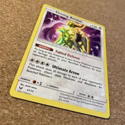 Shining Arceus 57/73 Shining Legends Holo Pokemon Card NM Sun & Moon 2017 - Image 2