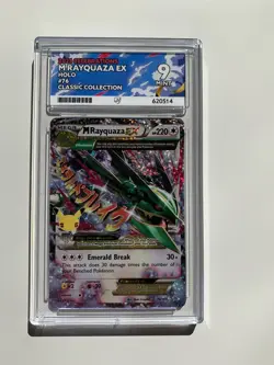 Pokemon TCG M Rayquaza EX Celebrations Card 76/108 ACE 9 - Image 1