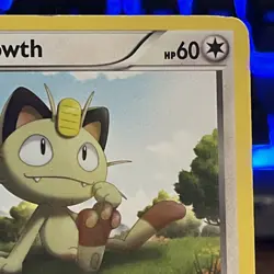 Meowth 102/101 - Noble Victories Secret Rare Holo Pokemon MP-LP Pokemon Card - Image 3