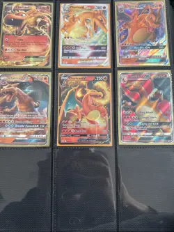 Charizard Ultra Rare Collection 6 Card Lot - VSTAR, GX Promo, EX Flashfire - NM - Image 1