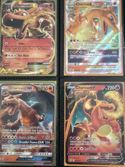 Charizard Ultra Rare Collection 6 Card Lot - VSTAR, GX Promo, EX Flashfire - NM - Image 2