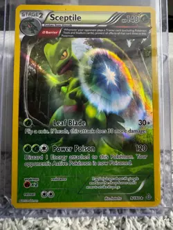 Sceptile - 9/160 - Pokemon Primal Clash XY Rare Holo Card NM - Image 1