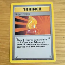 SUPER POTION 90/102 POKEMON CARD (BASE SET) - Image 2