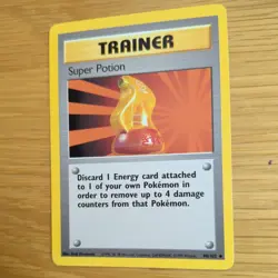 SUPER POTION 90/102 POKEMON CARD (BASE SET) - Image 4
