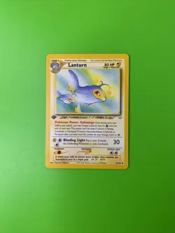 Lanturn 32/64 1st Edition Neo Revelation WOTC Pokemon Card NM - Image 1