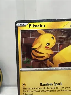 Pikachu (Pokemon Day 2026) MCAP 051/162 Pokemon TCG Card (Cosmos Holo) NM + Coin - Image 2
