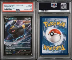 Umbreon V SWSH203 SWSH: Sword & Shield Promo Cards V Heroes Tins PSA 10 GEM MINT - Image 3