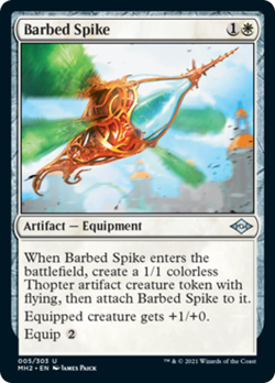 Barbed Spike FOIL Modern Horizons 2 NM Artifact White Uncommon MTG CARD ABUGames - Image 1