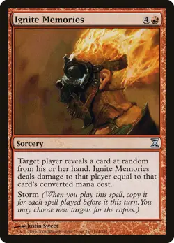Ignite Memories Time Spiral NM Red Uncommon MAGIC THE GATHERING CARD ABUGames - Image 1
