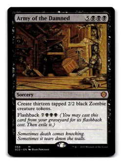 Army of the Damned 68 Mythic Starter Commander Decks Magic: The Gathering NM - Image 1