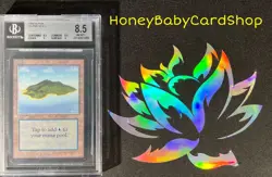 MTG Limited Edition Alpha 1993 Island (B) BGS 8.5Q++ (Baby Quad++) NM/MT+ 93/94 - Image 4