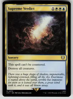 Supreme Verdict Commander: The Lord of the Rings 272 MTG NM - Image 1